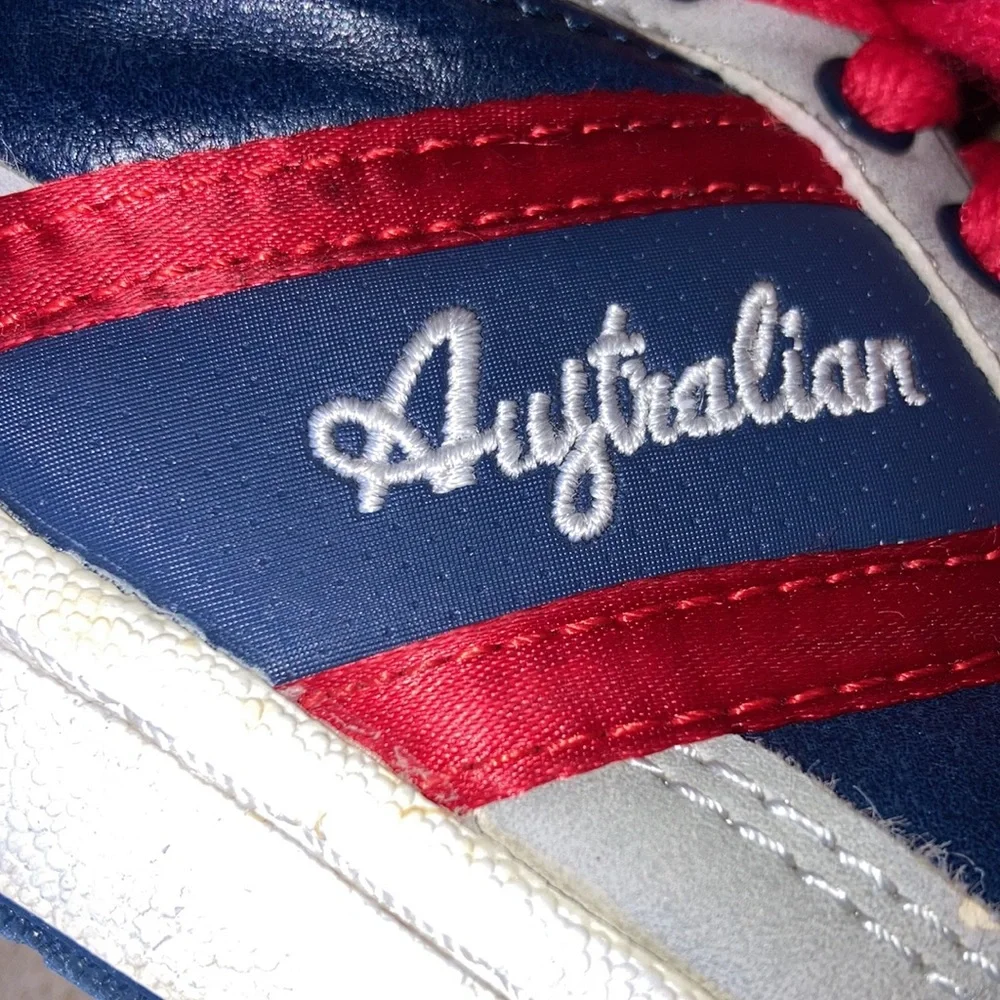 AUSTRALIAN Kids Suede High Top Basketball Shoes/Sneakers Size 13.5